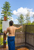 Onsen 10L Outdoor Propane Portable Tankless Water Heater 2.6 Gal/Min 75K BTU with 3.0 Pump