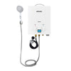 Onsen 5L Outdoor Propane Portable Tankless Water Heater 1.3 Gal/Min 32K BTU