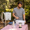 Onsen 5L Outdoor Propane Portable Tankless Water Heater 1.3 Gal/Min 32K BTU with 3.0 Pump