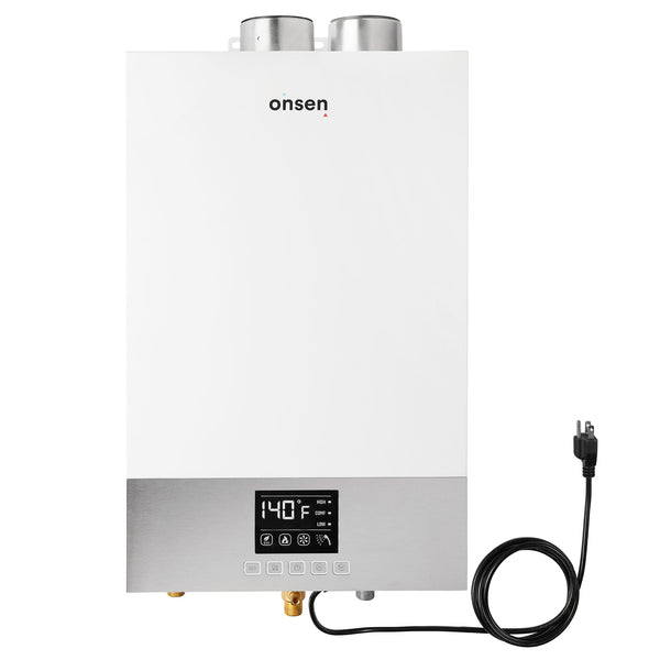 Onsen 14L Indoor Natural Gas Tankless Water Heater 3.7 Gal/Min 100K BTU