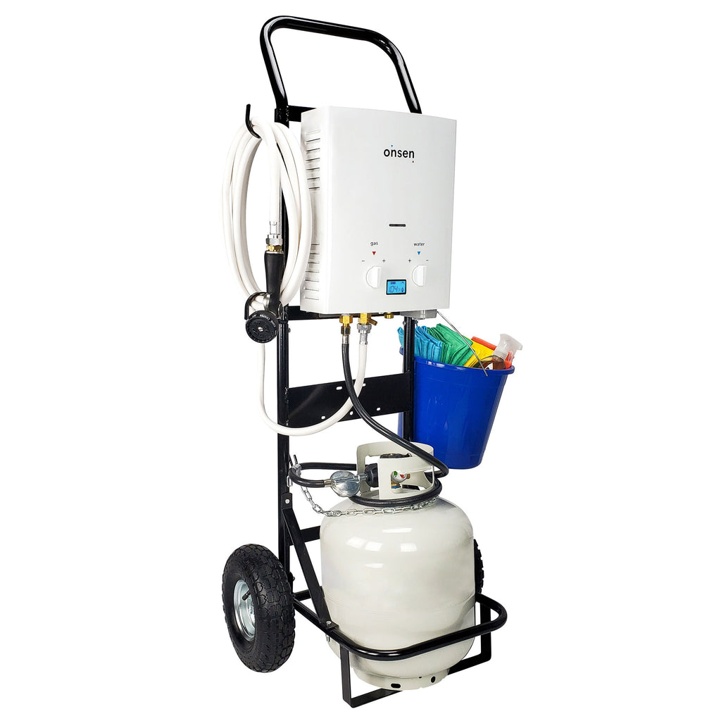 Onsen 5L Tankless Water Heater w/ Hand Cart
