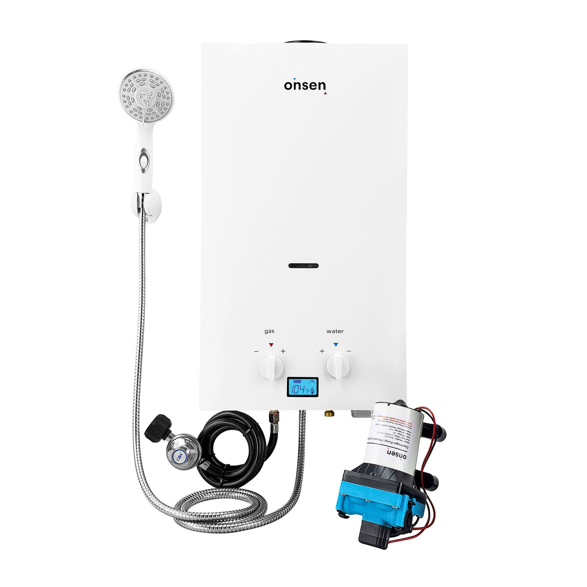 Onsen 10L Outdoor Propane Portable Tankless Water Heater 2.6 Gal/Min 7 |  onsenproducts.com (USA)